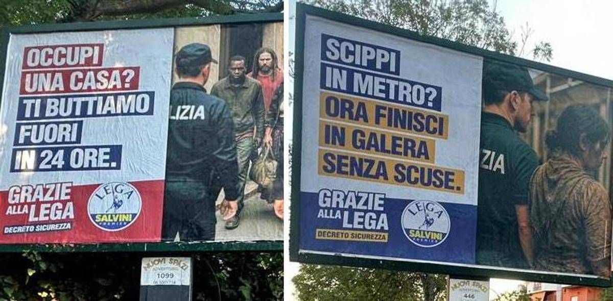 Roma, Lega contro Campidoglio: “Censura nostri manifesti su decreto Sicurezza, è bavaglio comunista”