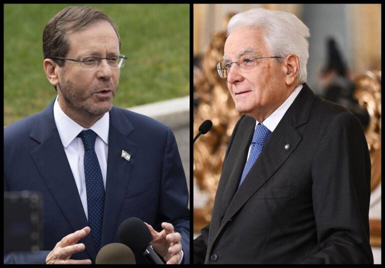 Herzog a Mattarella: “Grande rispetto, ma Israele non uccide in modo indiscriminato”