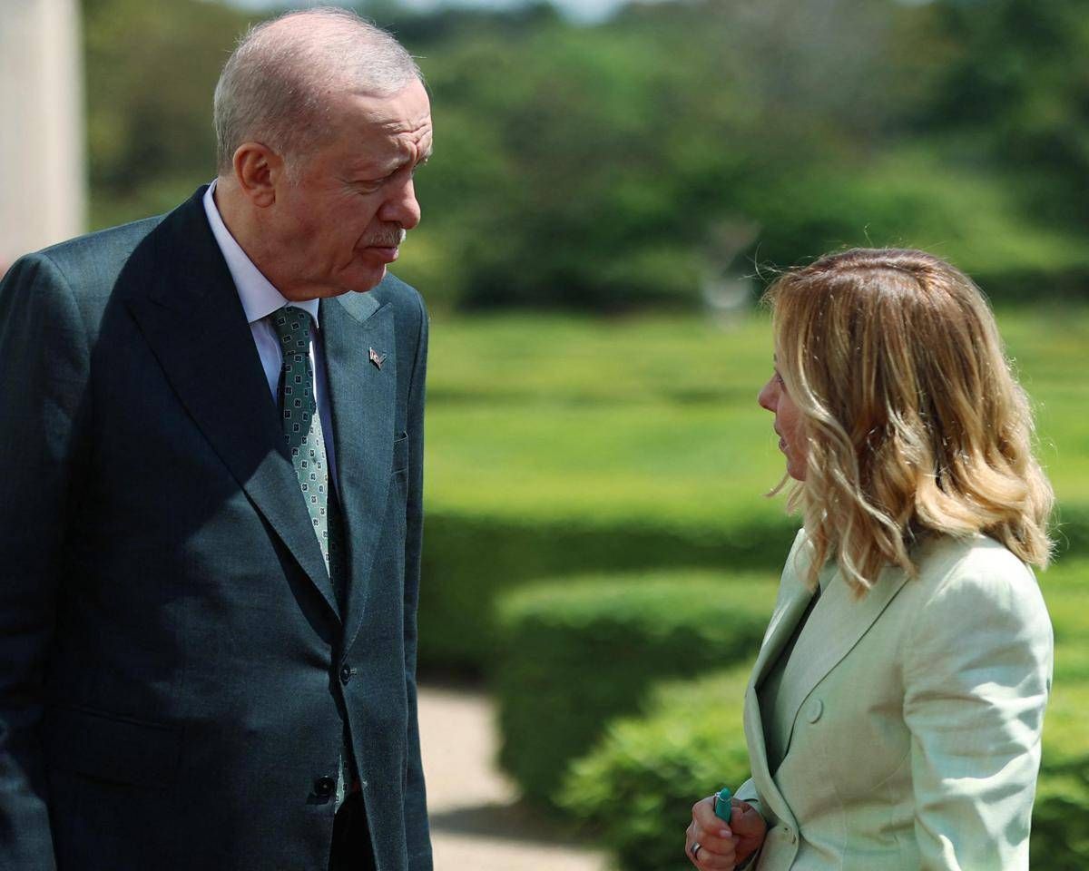 Italia-Turchia, Meloni oggi da Erdogan a Istanbul