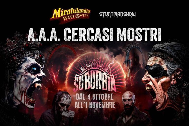 Mirabilandia, aperto casting per 150 artisti per la nuova edizione di Halloween