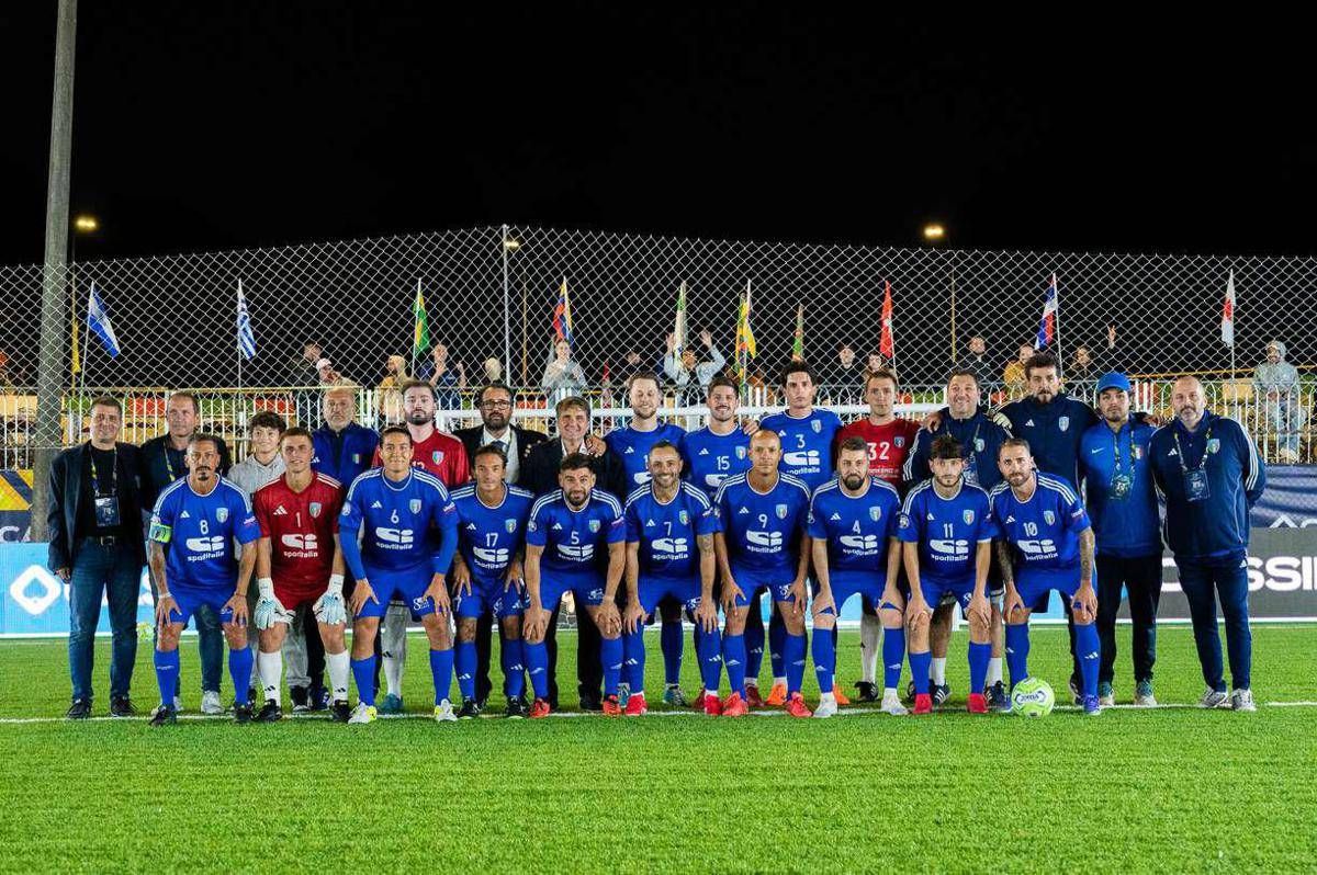 Mondiali calcio a 7, l’Italia vola ai quarti. Oggi il big match contro l’Argentina