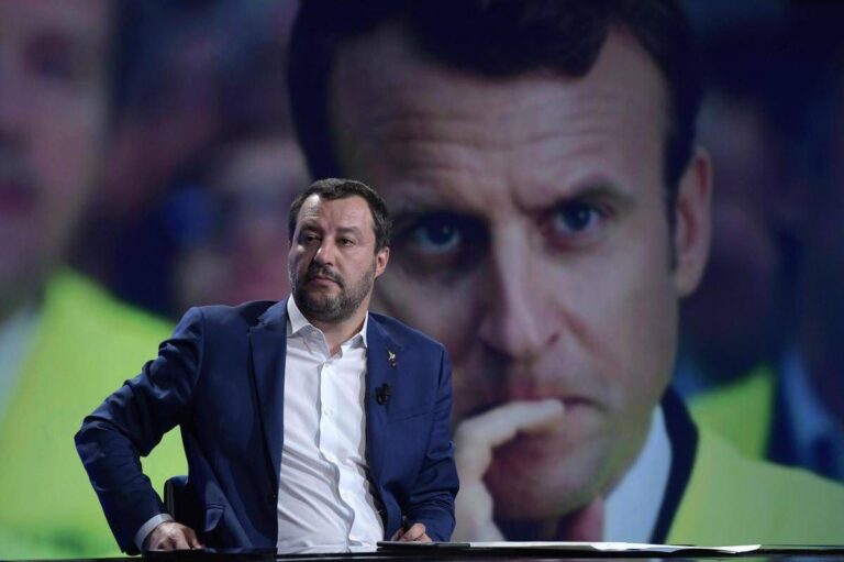 Salvini-Macron, Lega: “Nessuna crisi con la Francia, basta smentire truppe Ue in Ucraina e il caso è chiuso”