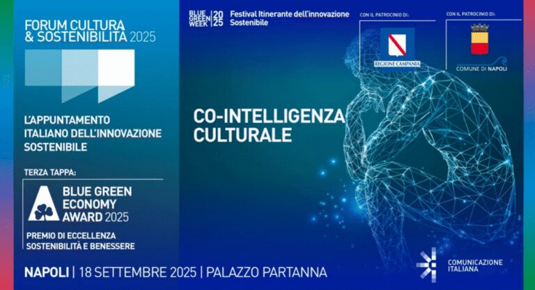 Al via il Forum Cultura&Sostenibilità per una co-intelligenza culturale