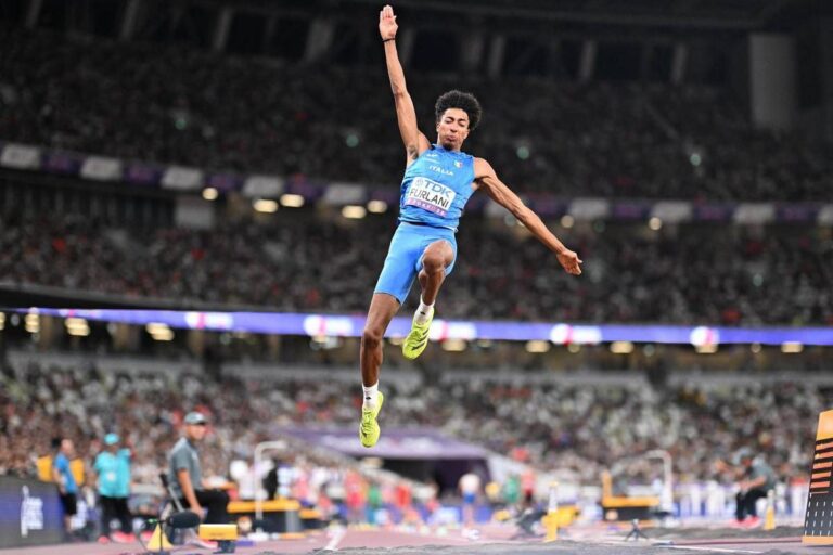 Furlani, volo d’oro ai Mondiali atletica: trionfo nel salto in lungo