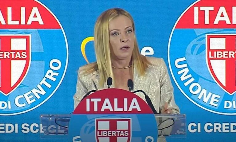 Meloni: “Odio e violenza politica stanno tornando, noi accusati da chi festeggia la morte di Kirk”