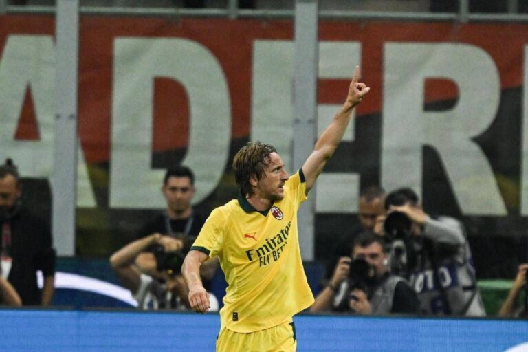 Milan ‘salvato’ da Modric, 1-0 al Bologna
