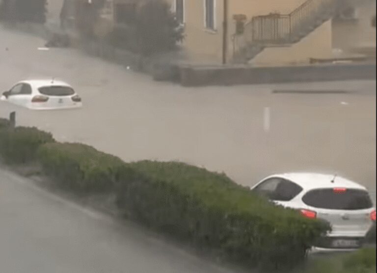 Nubifragio a Portoferraio sull’isola d’Elba: 34 mm di pioggia in 15 minuti