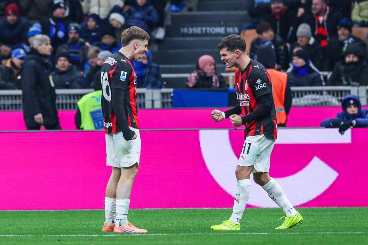 Inter-Milan 0-1, Pulisic segna e Maignan para: il derby è di Allegri