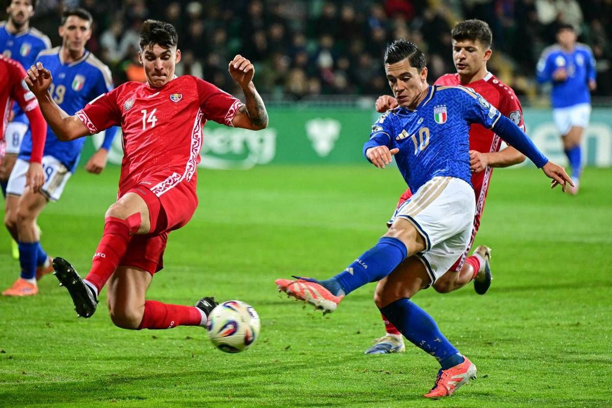 Moldavia-Italia 0-2, Gattuso vince in extremis con Mancini ed Esposito