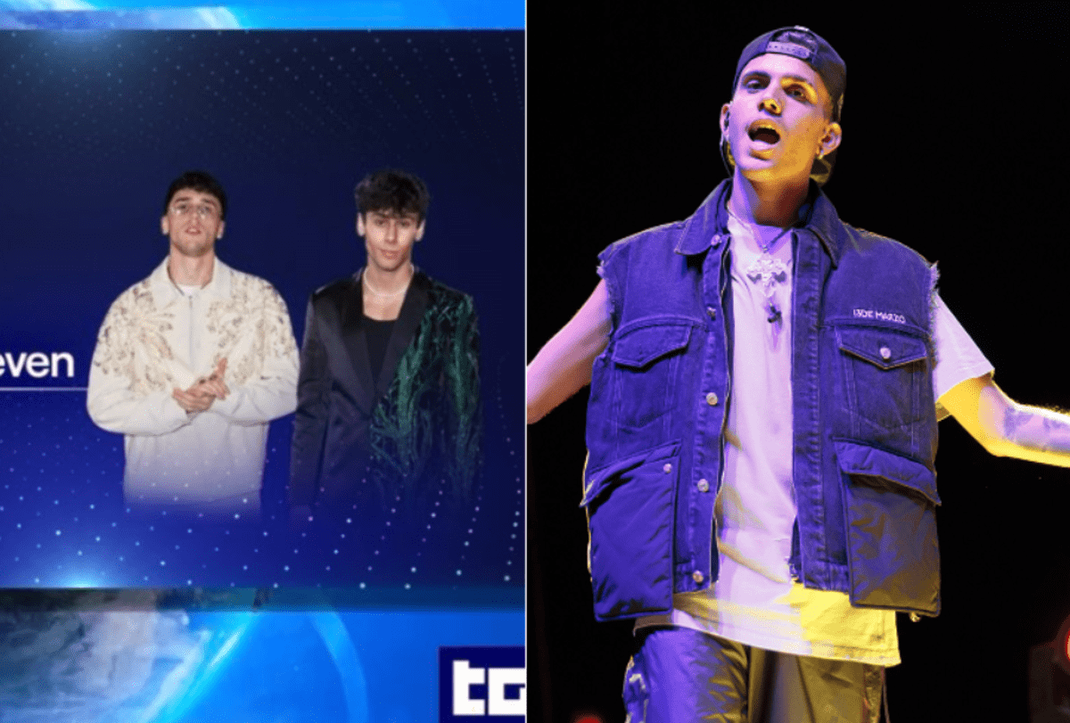 Sanremo 2026, Carlo Conti annuncia (LDA) e Aka 7even, il ‘caso’ della foto