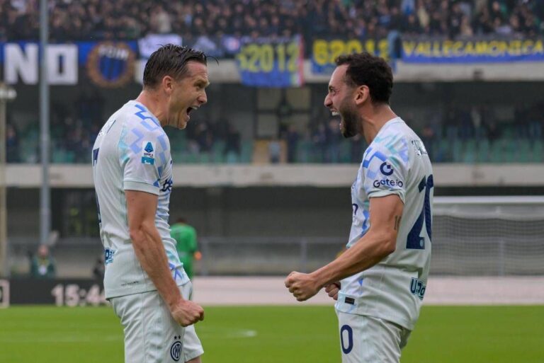 Verona-Inter 1-2, un autogol di Frese regala il successo ai nerazzurri