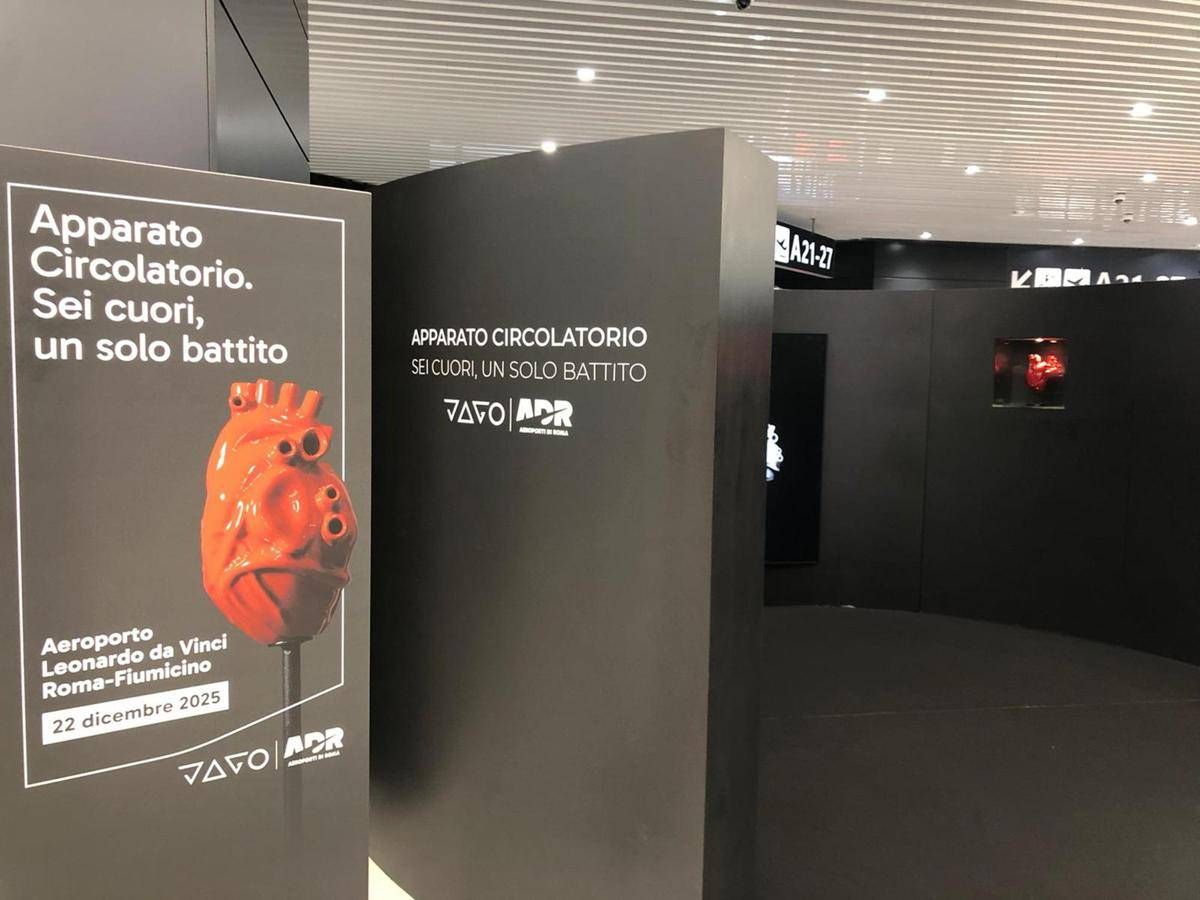 Adr, Jago: “Nella mia opera a Fiumicino il battito che ci collega tutti”