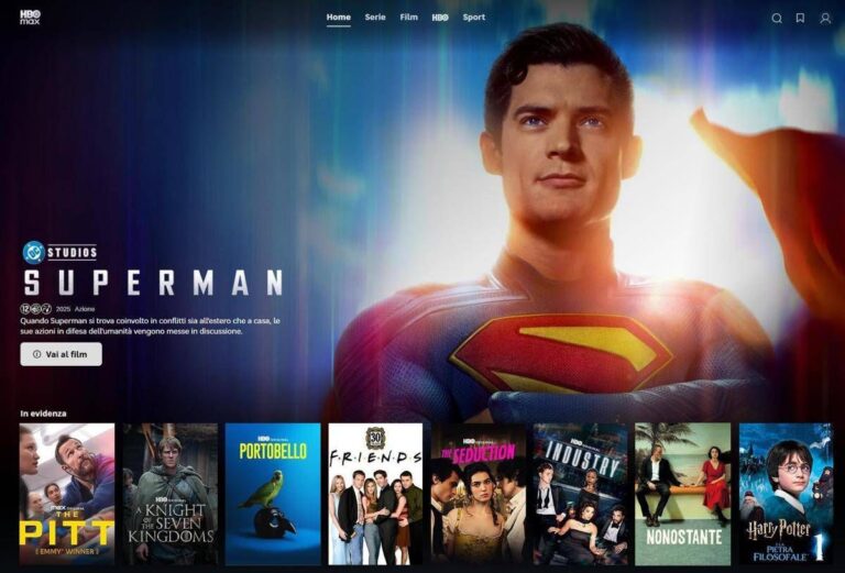 Arriva una nuova piattaorma streaming, Hbo Max in Italia dal 13 gennaio