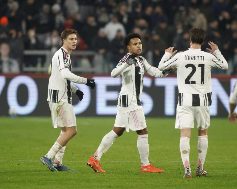 Champions, Juve-Pafos 2-0 e Benfica-Napoli 2-0 – Rivivi le partite