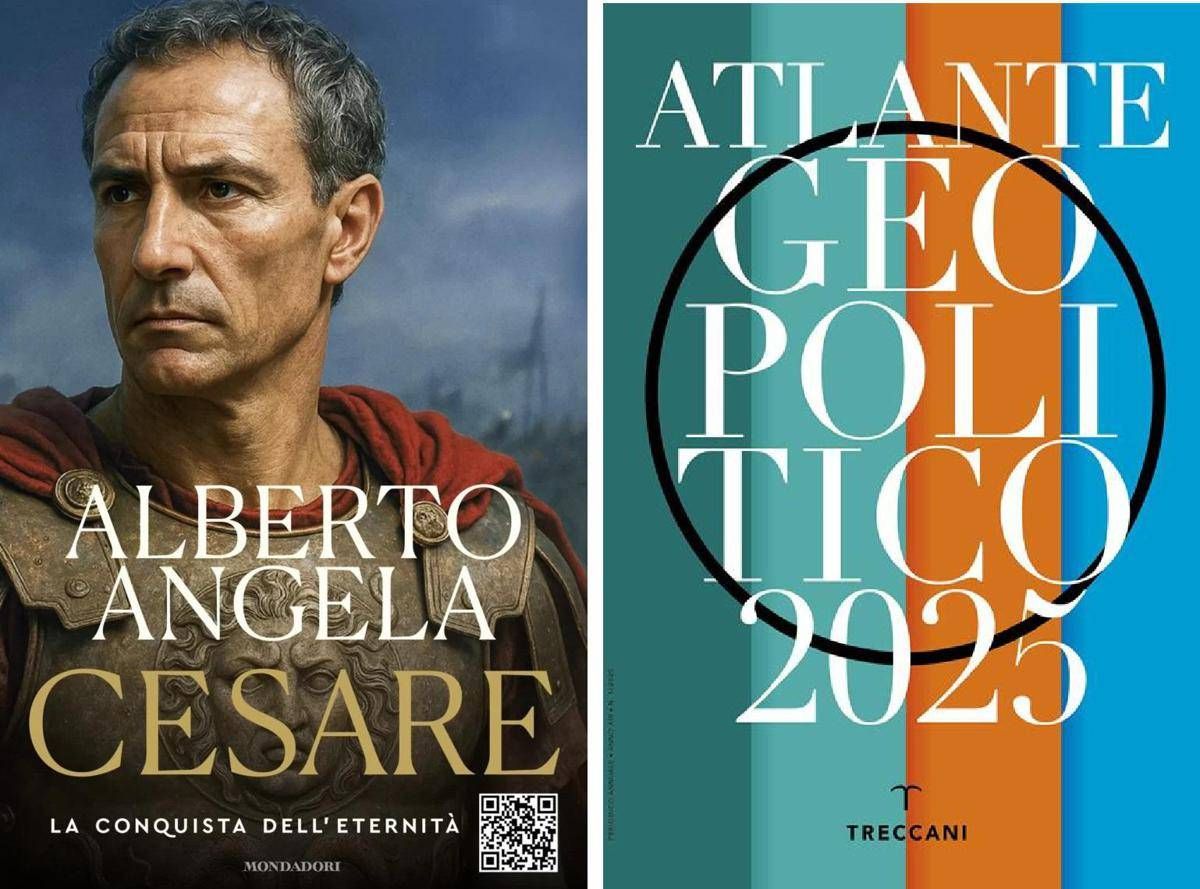 Da ‘Cesare’ di Alberto Angela all’Atlante Geopolitico 2025 di Treccani, le novità in libreria