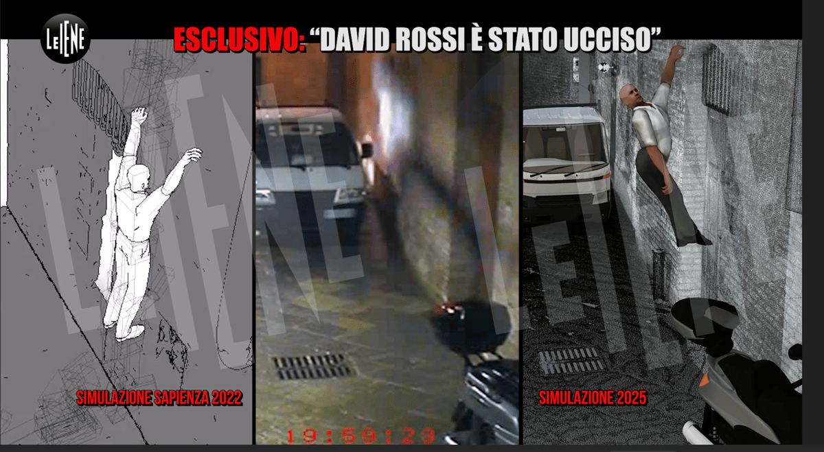 “David Rossi è stato ucciso”, simulazione 3d sconfessa perizia suicidio: l’esclusiva a Le Iene