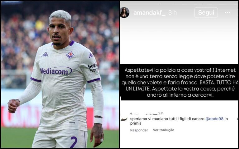 Fiorentina, minacce social a mogli giocatori: “Spero che i vostri figli muoiano di cancro”