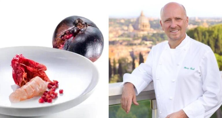 Heinz Beck: “Il mio piatto per Natale? Cuore di barbabietola alla cenere con tartufo nero”