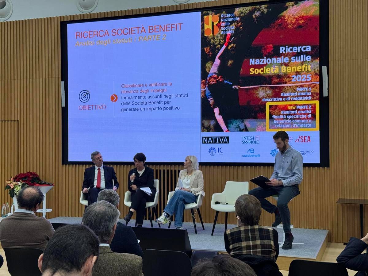 Imprese, presentata nuova edizione Ricerca sulle Società Benefit 2025