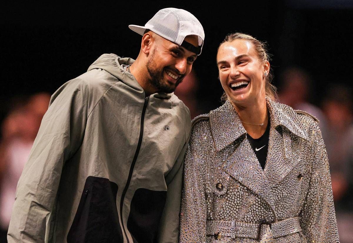 Kyrgios vince la Battaglia dei Sessi, Sabalenka battuta in due set