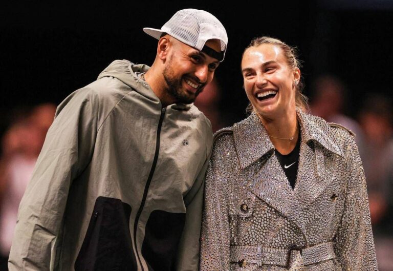 Kyrgios vince la Battaglia dei Sessi, Sabalenka battuta in due set