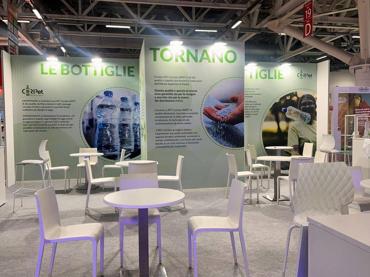 Coripet a Marca 2026, focus su riciclo Pet e modello Bottle to Bottle
