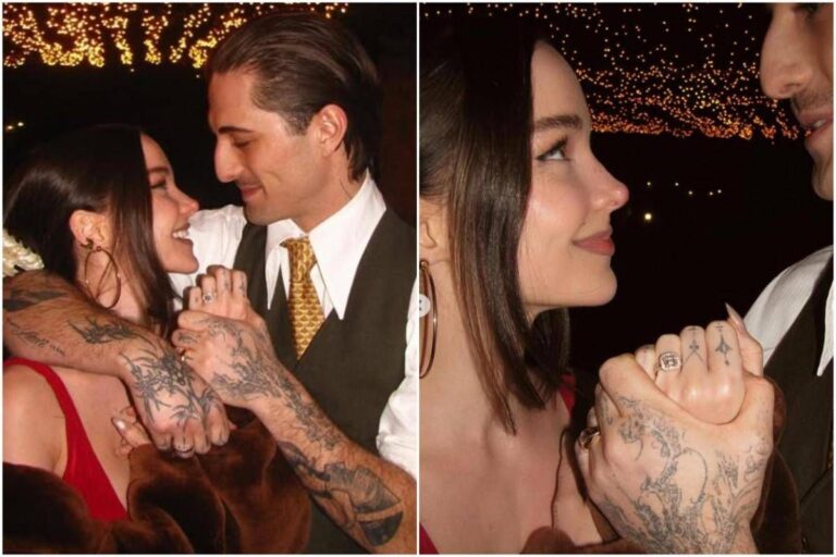 Damiano David si sposa, Dove Cameron ha detto sì: l’annuncio (e l’anello)