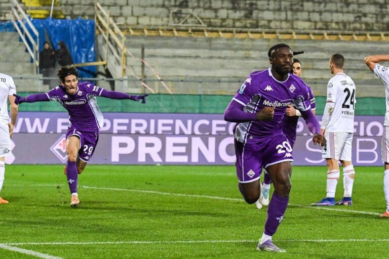 Fiorentina-Cremonese 1-0, decide Kean allo scadere. Scatto salvezza dei viola