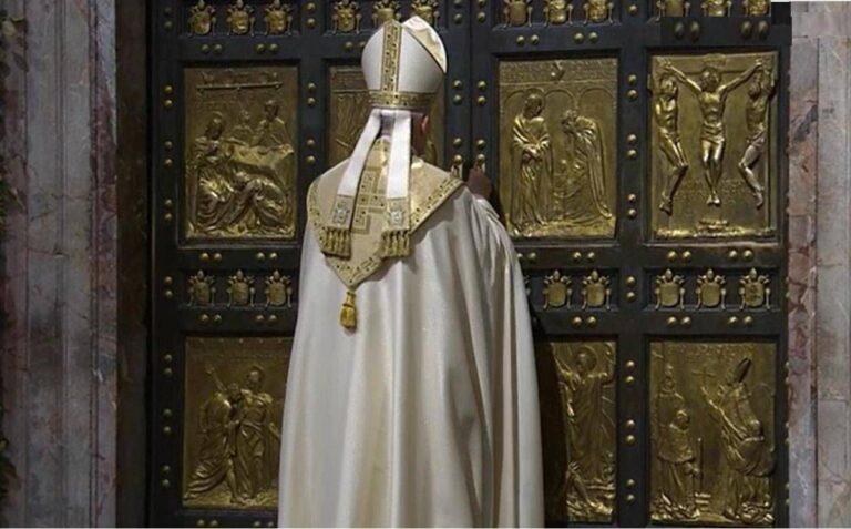 Giubileo, Papa chiude la Porta Santa di S. Pietro aperta da Francesco
