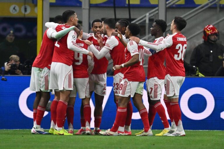 Inter-Arsenal 1-3, decidono Gabriel Jesus e Gyokeres – Rivivi la partita