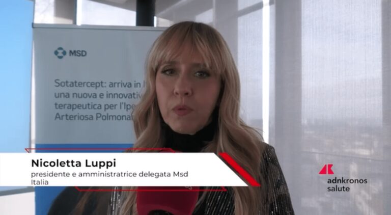 Luppi (Msd): “Sotatercept farmaco innovativo per ipertensione polmonare”
