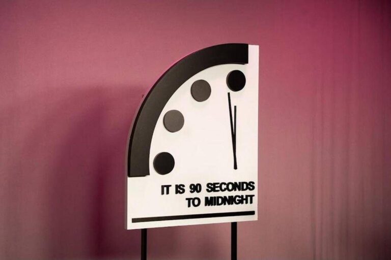 Orologio dell’Apocalisse, mezzanotte sempre più vicina