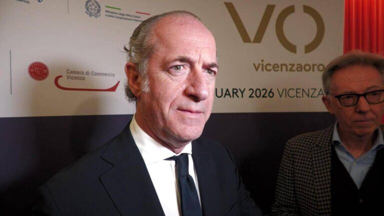 Vicenzaoro 2026, Zaia: “Comparto da oltre 10mld in Veneto”